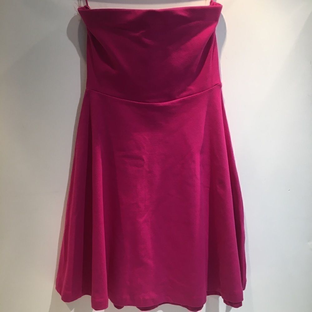 Express Pink Strapless Mini Dress - Size XS